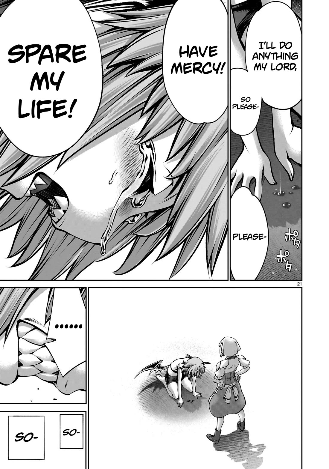 Her Strongest Ability Is Begging for Mercy, the Frustrating World Conquest Adventures of a Former Demon King Chapter 10 page 19 - Chapter 10: "Cucked and Begging For Mercy"
