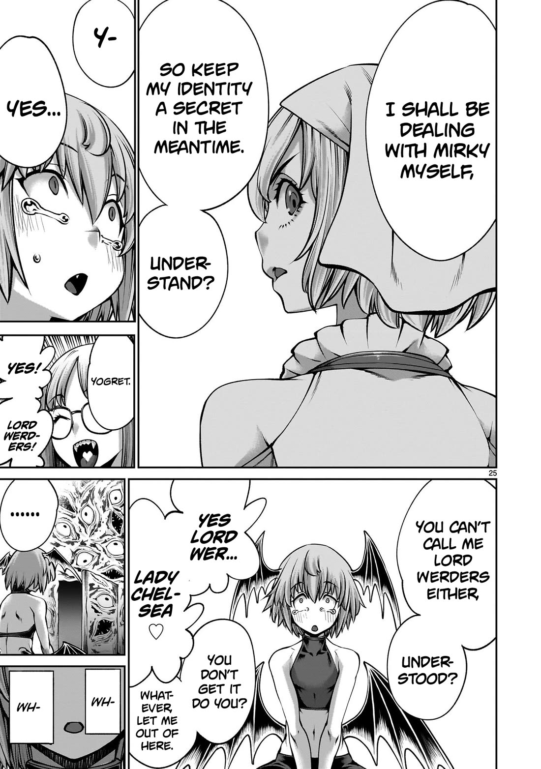 Her Strongest Ability Is Begging for Mercy, the Frustrating World Conquest Adventures of a Former Demon King Chapter 10 page 23 - Chapter 10: "Cucked and Begging For Mercy"