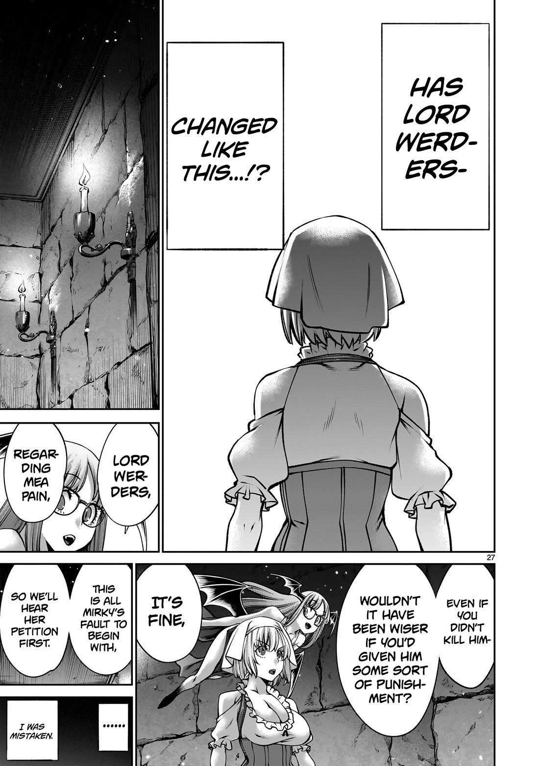 Her Strongest Ability Is Begging for Mercy, the Frustrating World Conquest Adventures of a Former Demon King Chapter 10 page 25 - Chapter 10: "Cucked and Begging For Mercy"