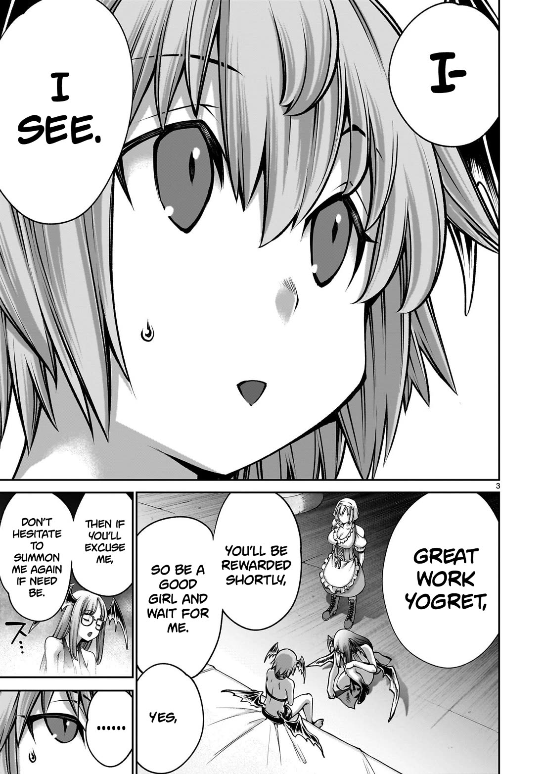 Her Strongest Ability Is Begging for Mercy, the Frustrating World Conquest Adventures of a Former Demon King Chapter 10 page 3 - Chapter 10: "Cucked and Begging For Mercy"