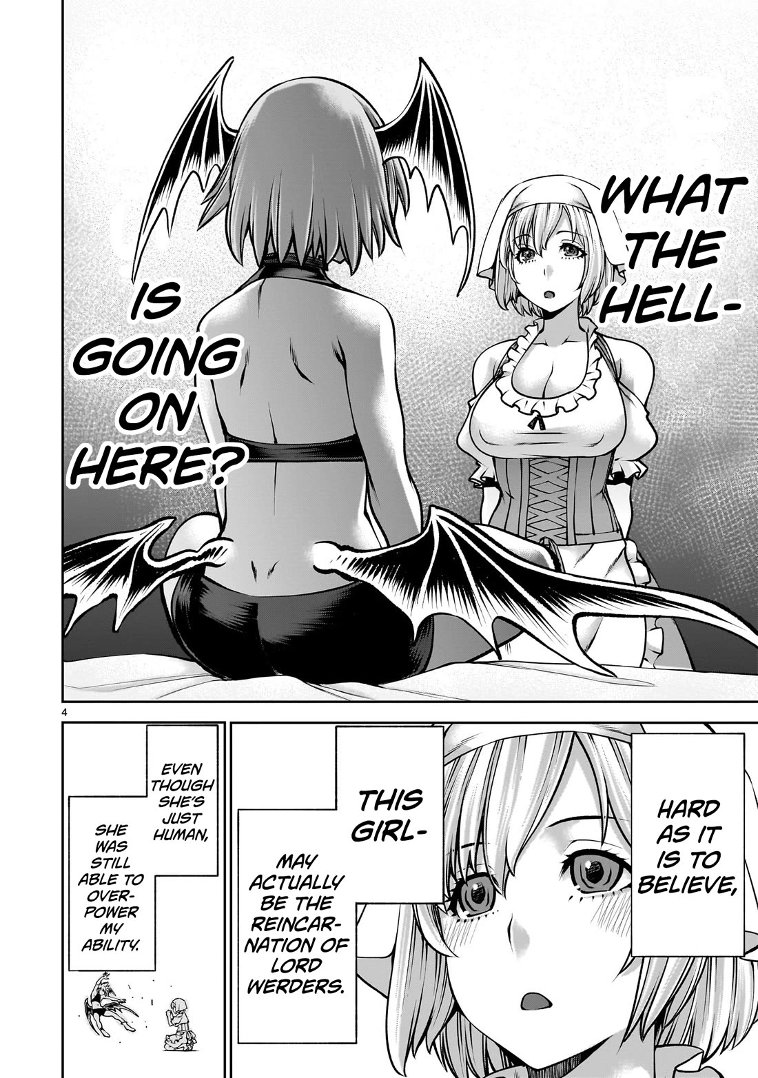 Her Strongest Ability Is Begging for Mercy, the Frustrating World Conquest Adventures of a Former Demon King Chapter 10 page 4 - Chapter 10: "Cucked and Begging For Mercy"