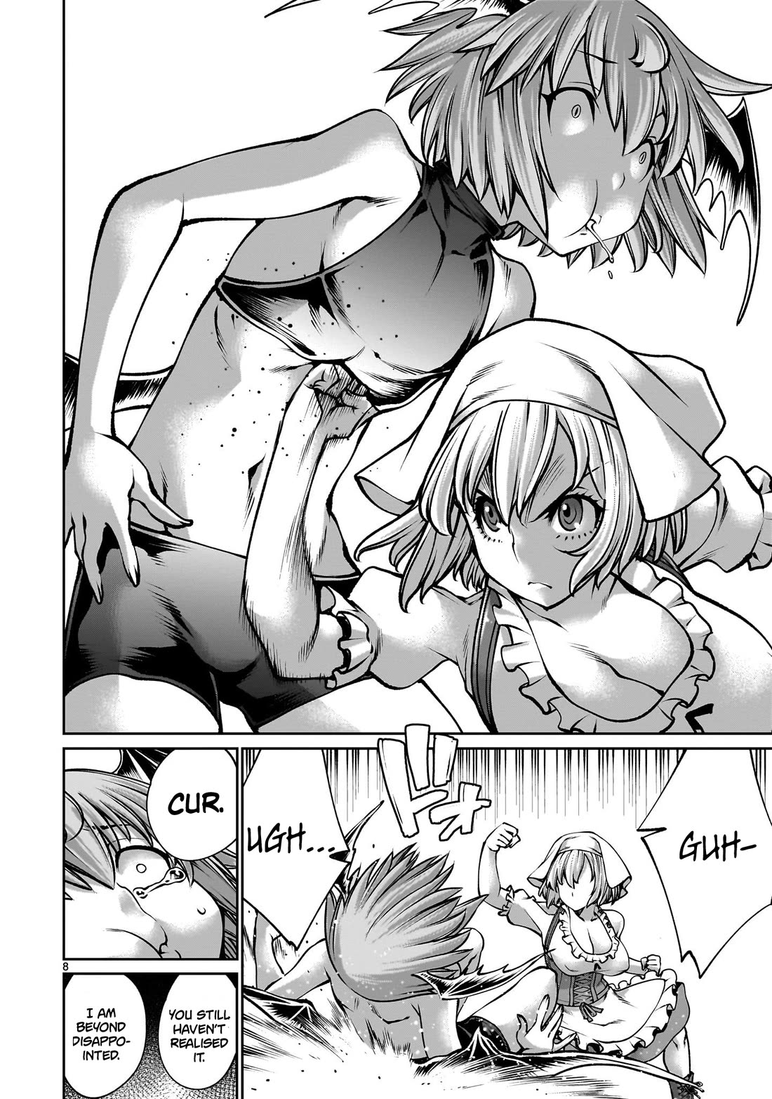 Her Strongest Ability Is Begging for Mercy, the Frustrating World Conquest Adventures of a Former Demon King Chapter 10 page 8 - Chapter 10: "Cucked and Begging For Mercy"