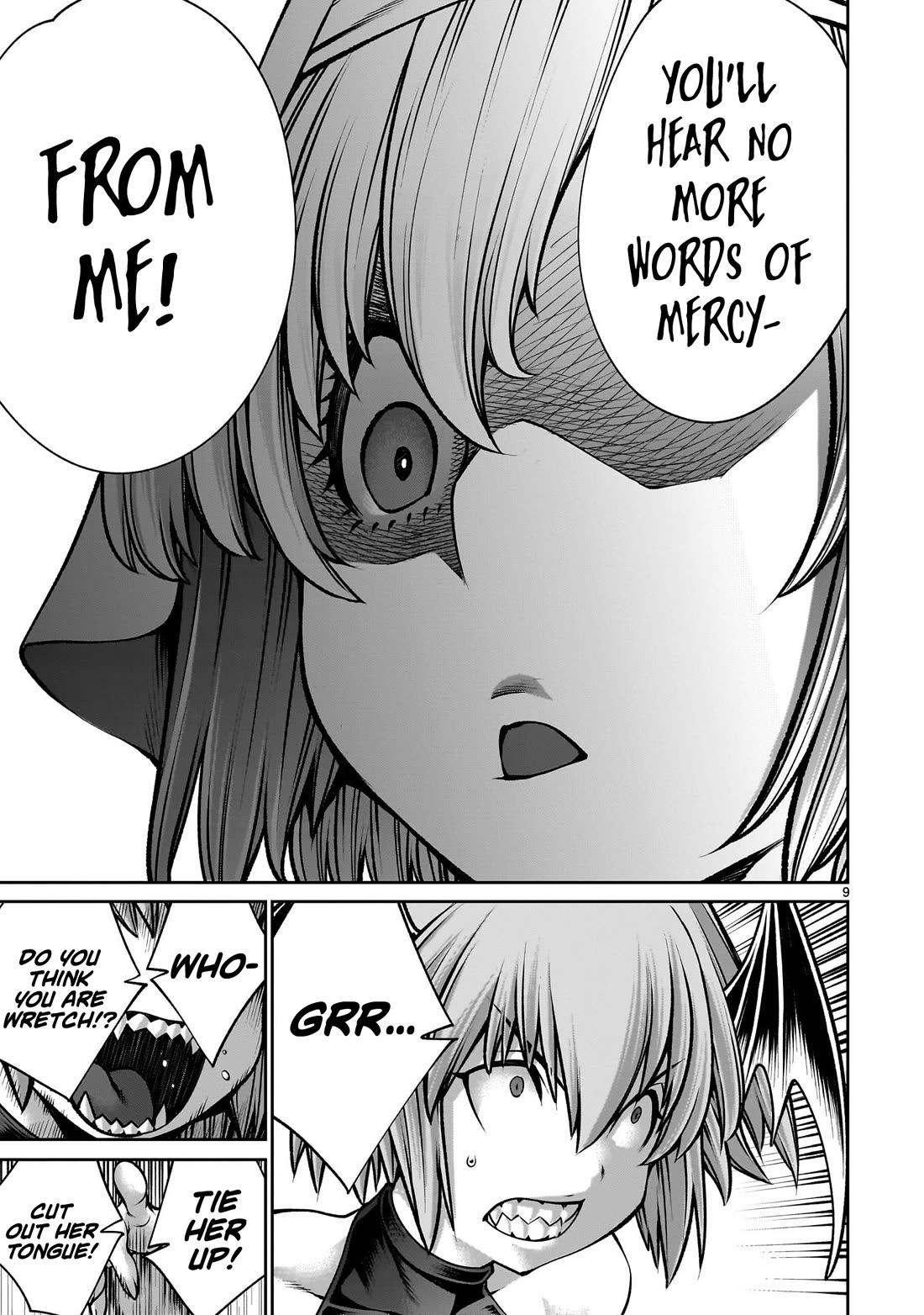Her Strongest Ability Is Begging for Mercy, the Frustrating World Conquest Adventures of a Former Demon King Chapter 10 page 9 - Chapter 10: "Cucked and Begging For Mercy"