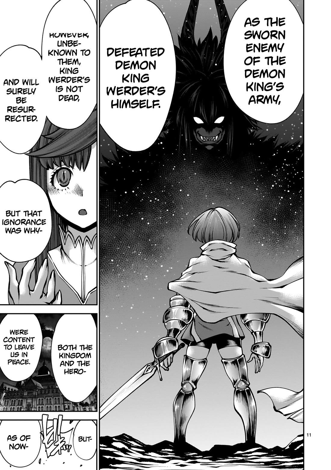 Her Strongest Ability Is Begging for Mercy, the Frustrating World Conquest Adventures of a Former Demon King Chapter 11 page 10 - Chapter 11: "Begging For Mercy From A Servant"