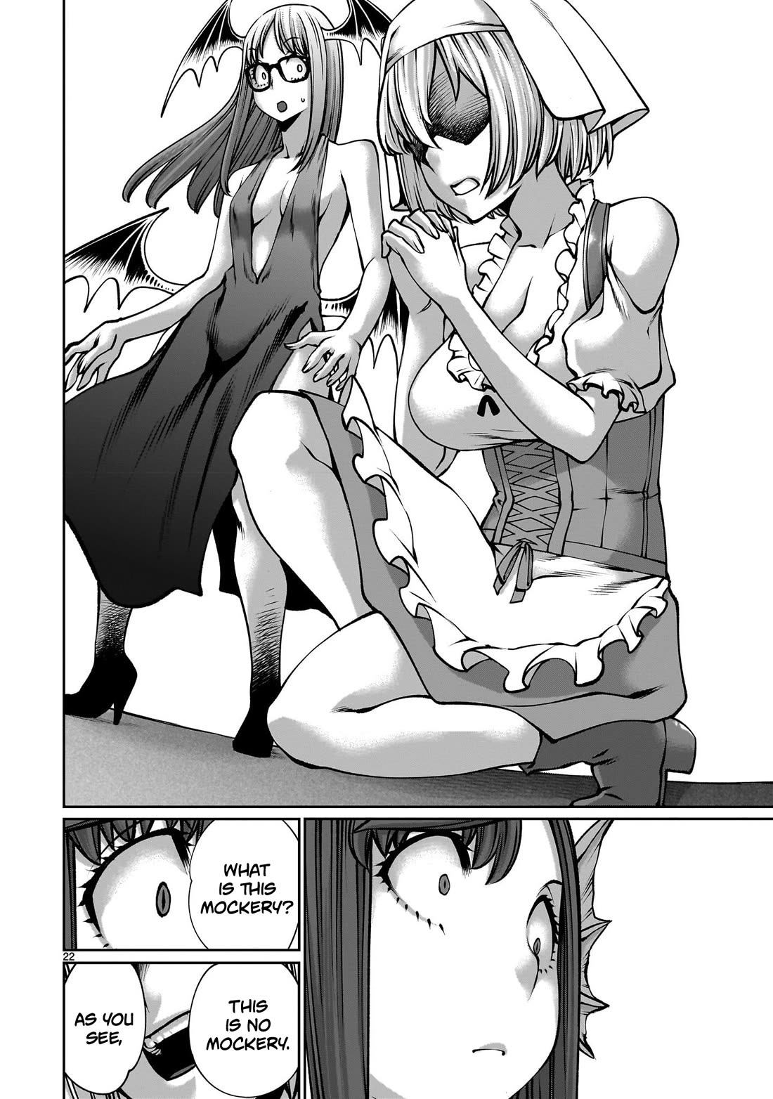 Her Strongest Ability Is Begging for Mercy, the Frustrating World Conquest Adventures of a Former Demon King Chapter 11 page 21 - Chapter 11: "Begging For Mercy From A Servant"