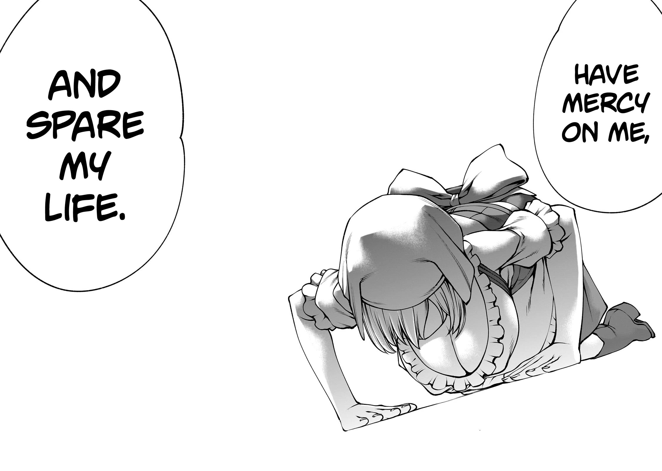 Her Strongest Ability Is Begging for Mercy, the Frustrating World Conquest Adventures of a Former Demon King Chapter 11 page 23 - Chapter 11: "Begging For Mercy From A Servant"