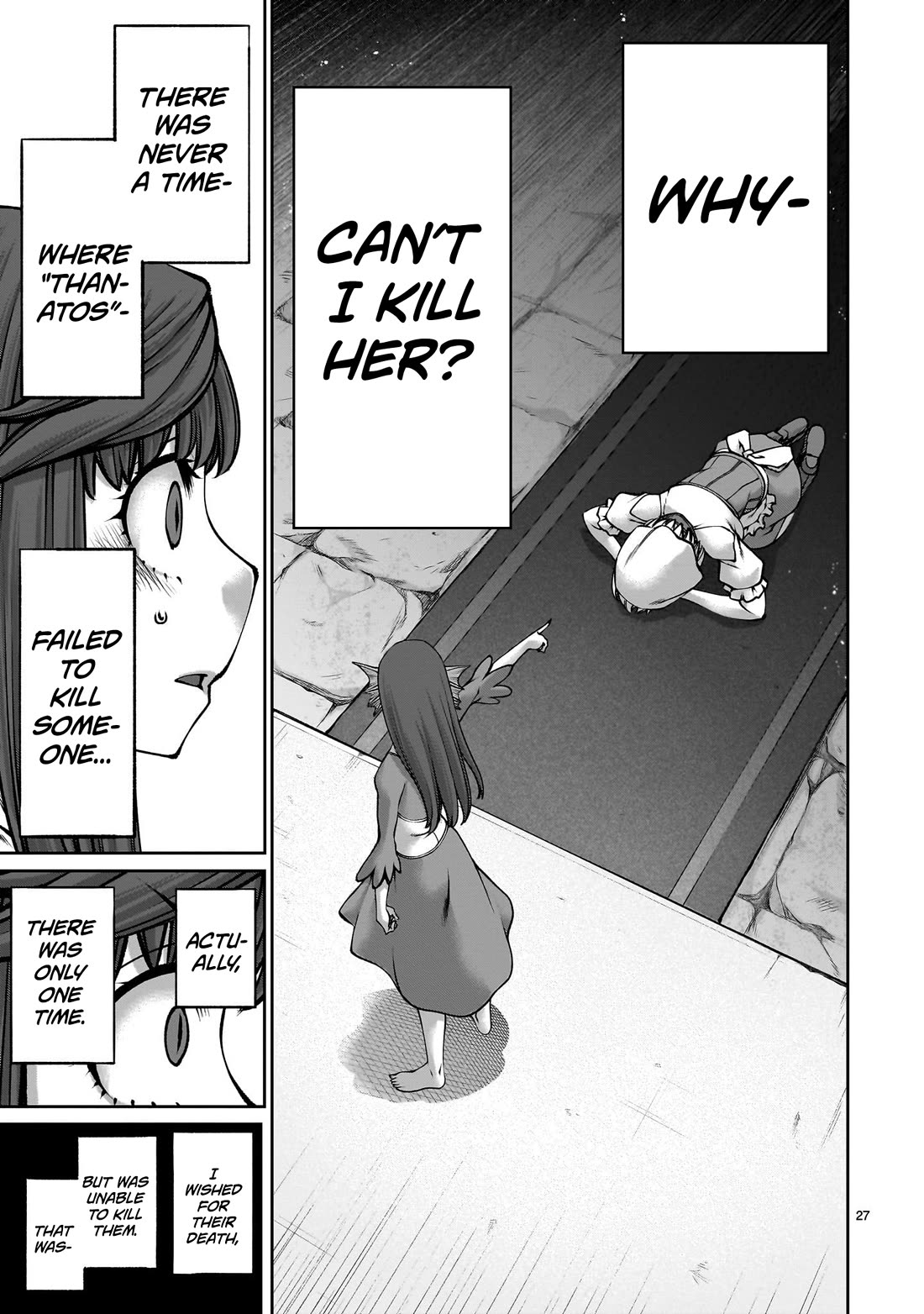 Her Strongest Ability Is Begging for Mercy, the Frustrating World Conquest Adventures of a Former Demon King Chapter 11 page 25 - Chapter 11: "Begging For Mercy From A Servant"