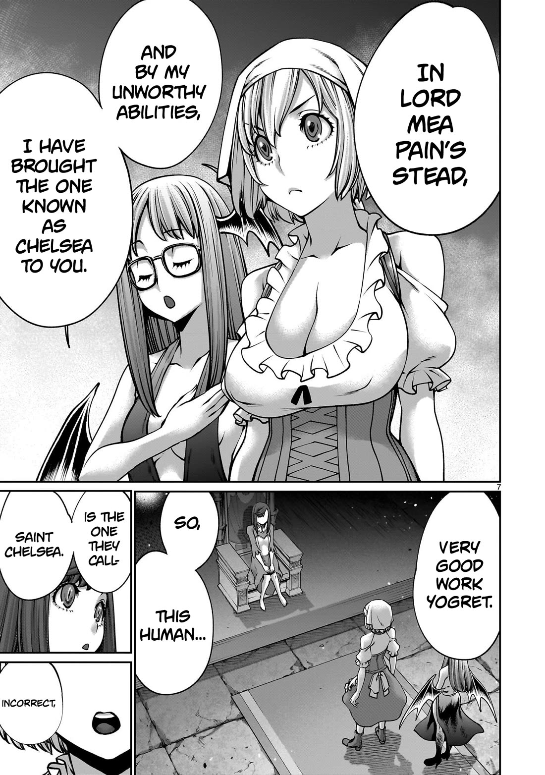 Her Strongest Ability Is Begging for Mercy, the Frustrating World Conquest Adventures of a Former Demon King Chapter 11 page 6 - Chapter 11: "Begging For Mercy From A Servant"