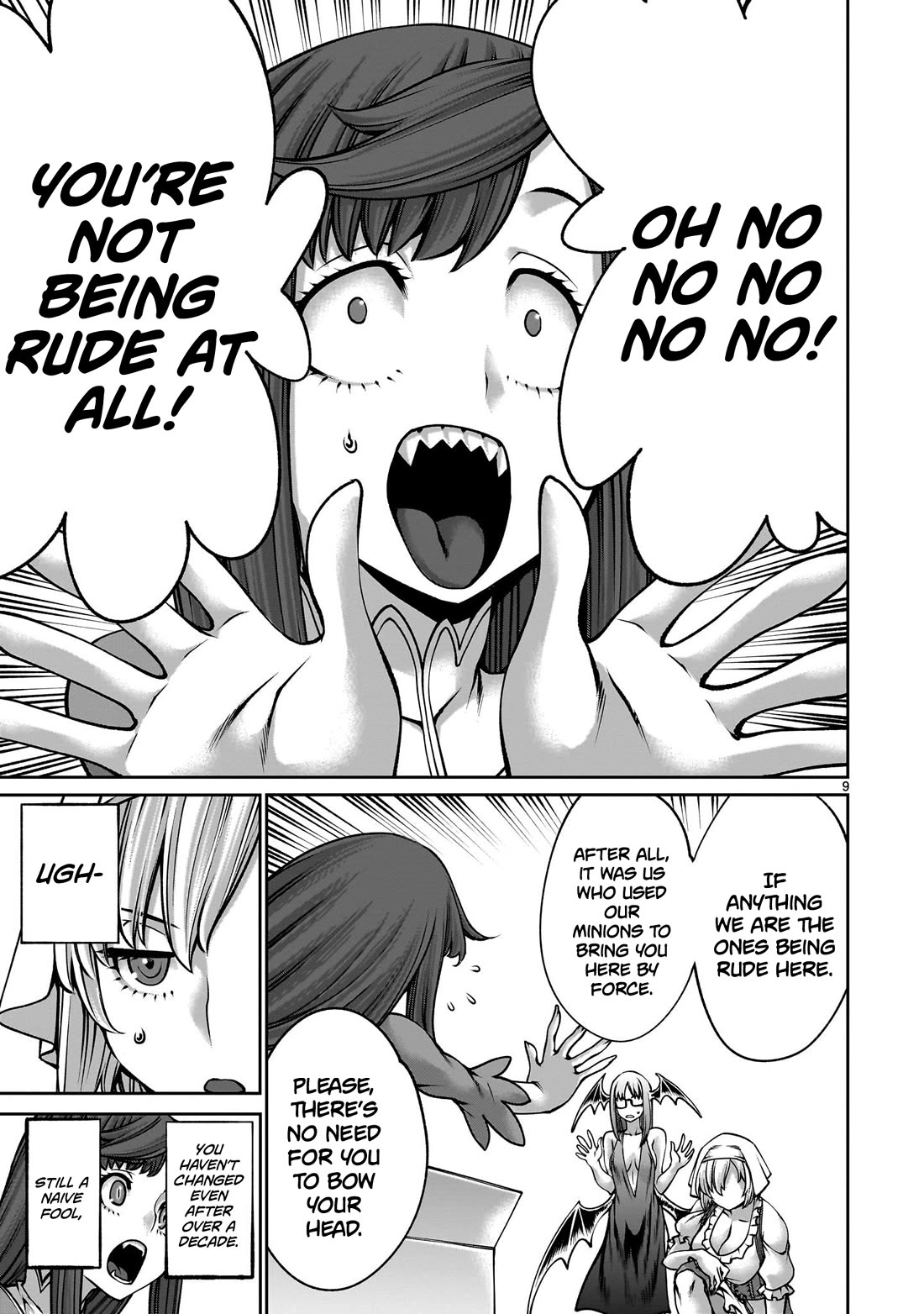 Her Strongest Ability Is Begging for Mercy, the Frustrating World Conquest Adventures of a Former Demon King Chapter 11 page 8 - Chapter 11: "Begging For Mercy From A Servant"