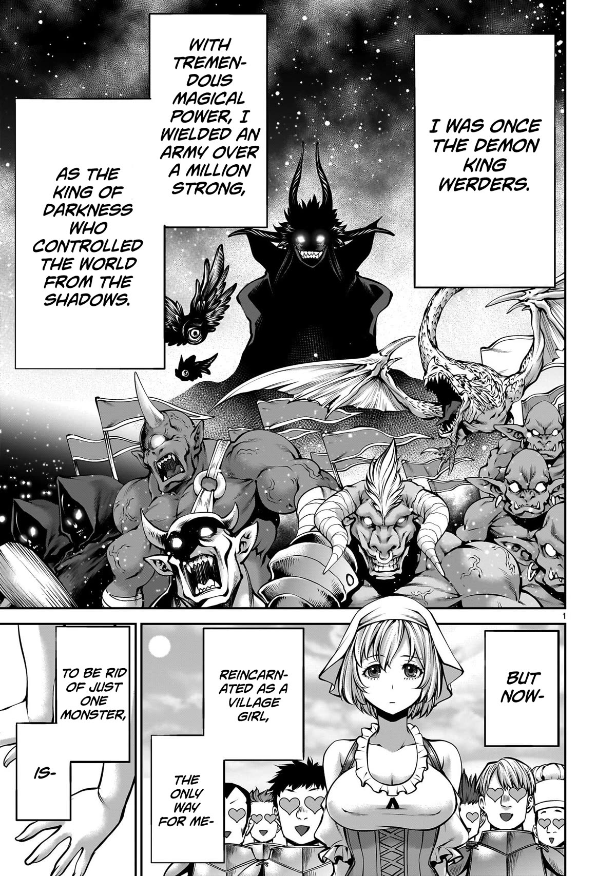 Her Strongest Ability Is Begging for Mercy, the Frustrating World Conquest Adventures of a Former Demon King Chapter 2 page 1 - Chapter 2: "Maiden's Plea"