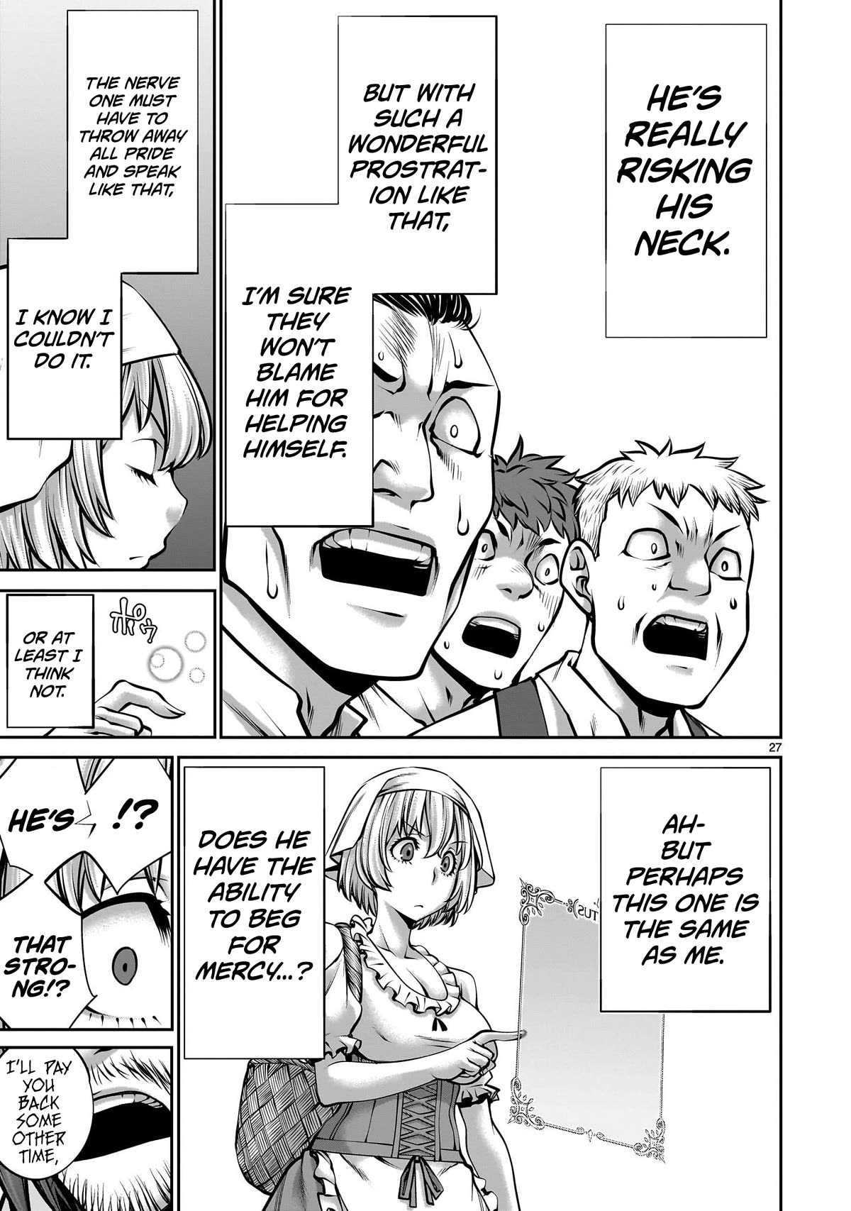 Her Strongest Ability Is Begging for Mercy, the Frustrating World Conquest Adventures of a Former Demon King Chapter 2 page 26 - Chapter 2: "Maiden's Plea"