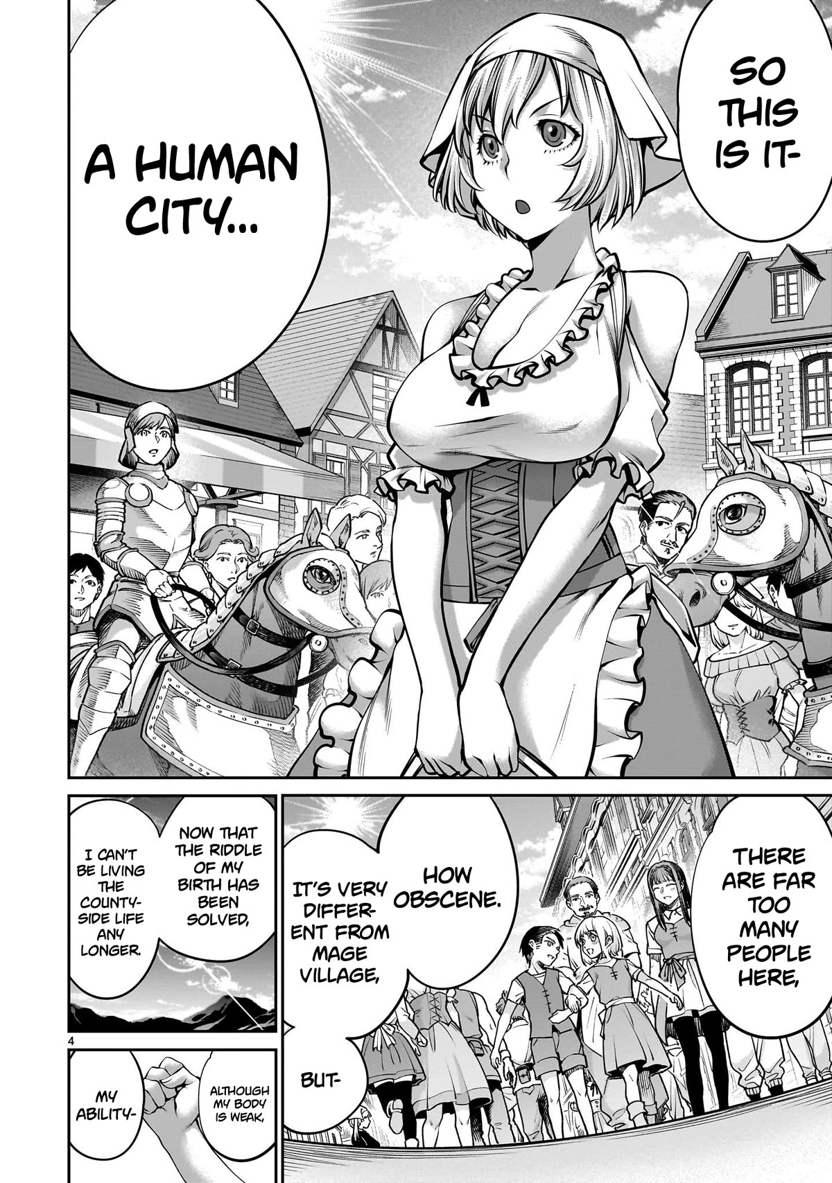 Her Strongest Ability Is Begging for Mercy, the Frustrating World Conquest Adventures of a Former Demon King Chapter 2 page 4 - Chapter 2: "Maiden's Plea"