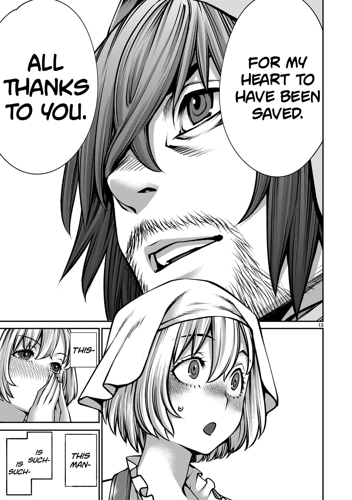 Her Strongest Ability Is Begging for Mercy, the Frustrating World Conquest Adventures of a Former Demon King Chapter 3 page 13 - Chapter 3: "Begging Mercy From A Hero"