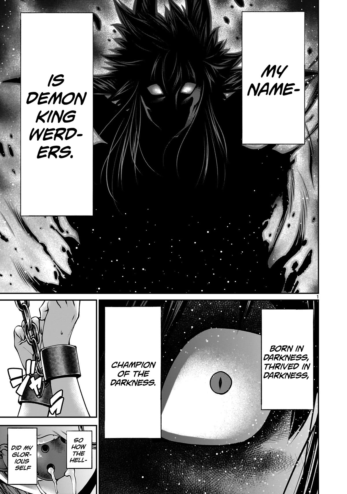 Her Strongest Ability Is Begging for Mercy, the Frustrating World Conquest Adventures of a Former Demon King Chapter 4 page 1 - Chapter 4: "I Can't Beg For Mercy"