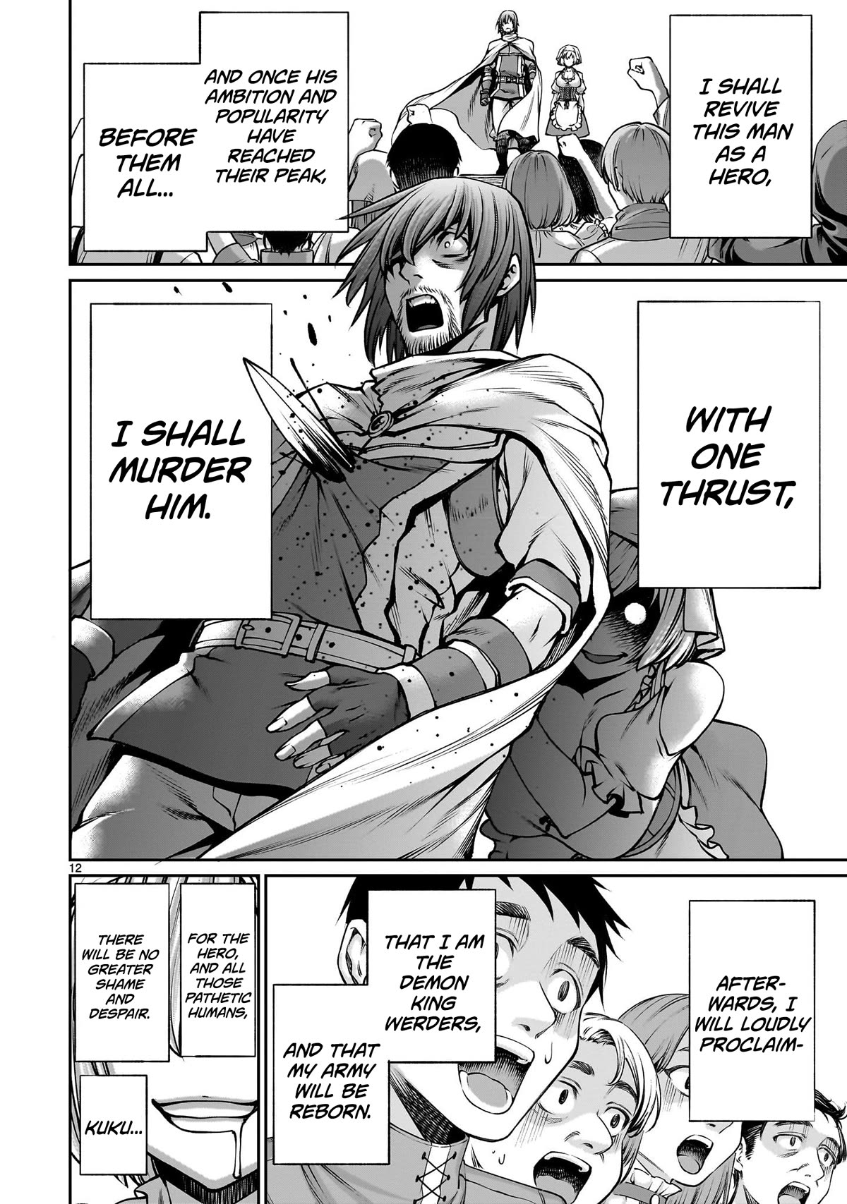 Her Strongest Ability Is Begging for Mercy, the Frustrating World Conquest Adventures of a Former Demon King Chapter 4 page 11 - Chapter 4: "I Can't Beg For Mercy"