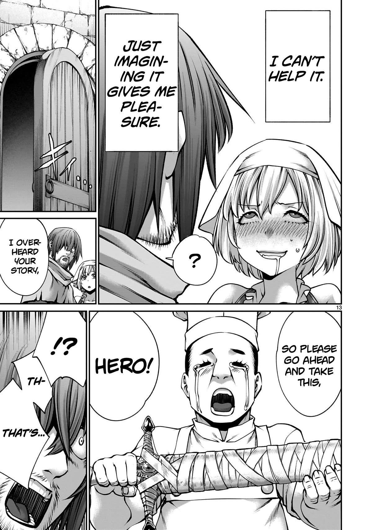 Her Strongest Ability Is Begging for Mercy, the Frustrating World Conquest Adventures of a Former Demon King Chapter 4 page 12 - Chapter 4: "I Can't Beg For Mercy"