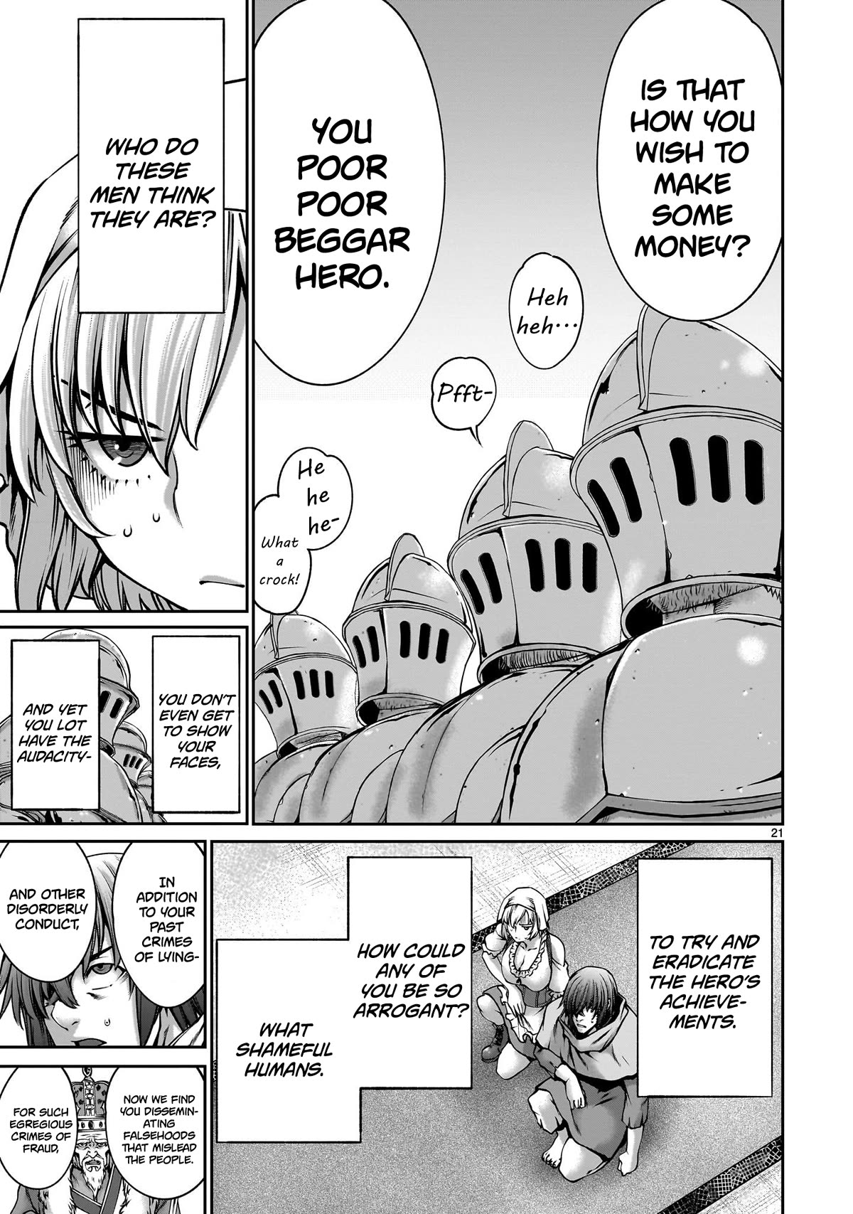 Her Strongest Ability Is Begging for Mercy, the Frustrating World Conquest Adventures of a Former Demon King Chapter 4 page 20 - Chapter 4: "I Can't Beg For Mercy"