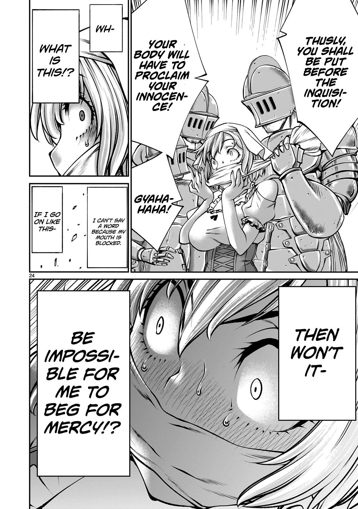 Her Strongest Ability Is Begging for Mercy, the Frustrating World Conquest Adventures of a Former Demon King Chapter 4 page 23 - Chapter 4: "I Can't Beg For Mercy"