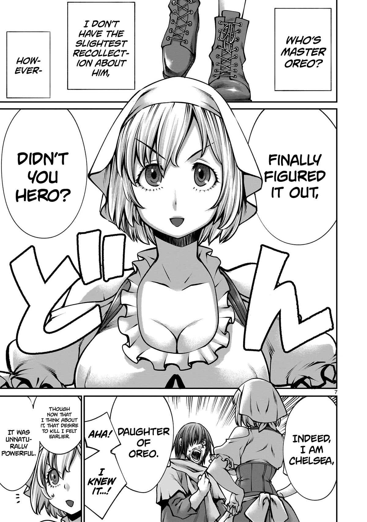 Her Strongest Ability Is Begging for Mercy, the Frustrating World Conquest Adventures of a Former Demon King Chapter 4 page 6 - Chapter 4: "I Can't Beg For Mercy"