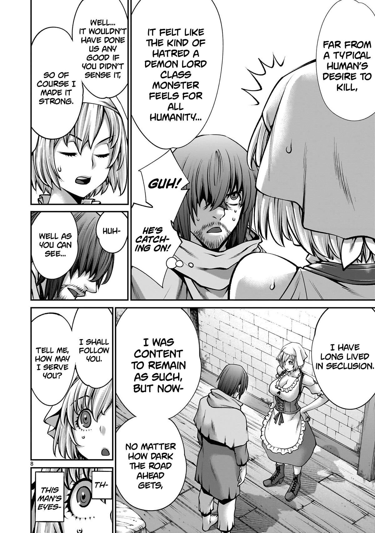 Her Strongest Ability Is Begging for Mercy, the Frustrating World Conquest Adventures of a Former Demon King Chapter 4 page 7 - Chapter 4: "I Can't Beg For Mercy"