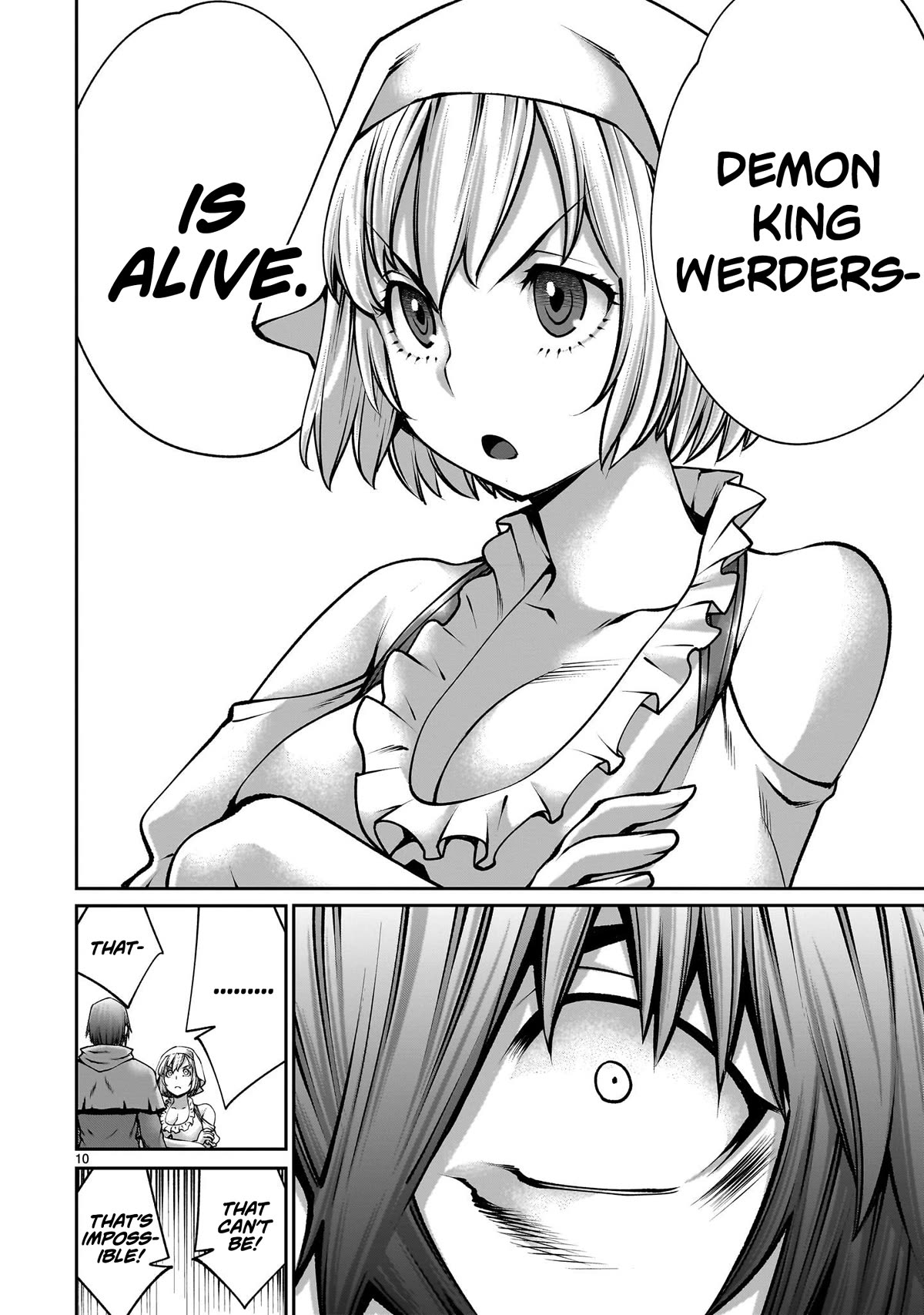Her Strongest Ability Is Begging for Mercy, the Frustrating World Conquest Adventures of a Former Demon King Chapter 4 page 9 - Chapter 4: "I Can't Beg For Mercy"