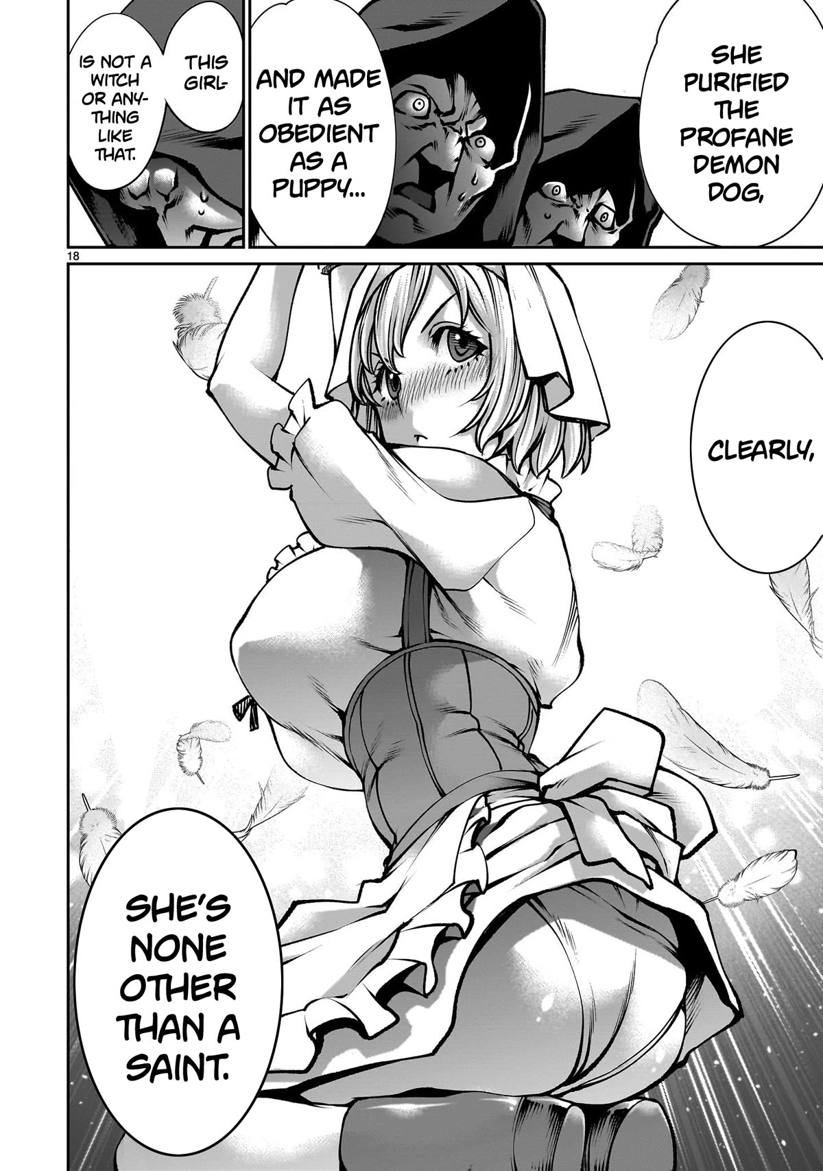Her Strongest Ability Is Begging for Mercy, the Frustrating World Conquest Adventures of a Former Demon King Chapter 5 page 17 - Chapter 5: "Begging a Dog for Mercy"