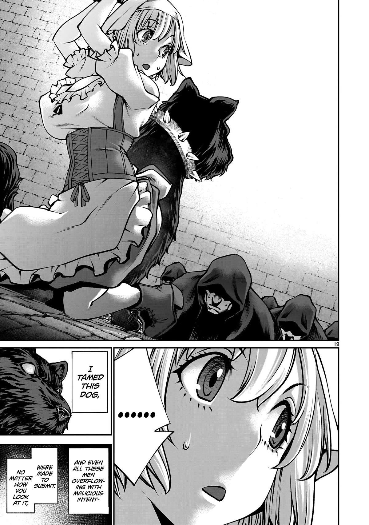 Her Strongest Ability Is Begging for Mercy, the Frustrating World Conquest Adventures of a Former Demon King Chapter 5 page 18 - Chapter 5: "Begging a Dog for Mercy"