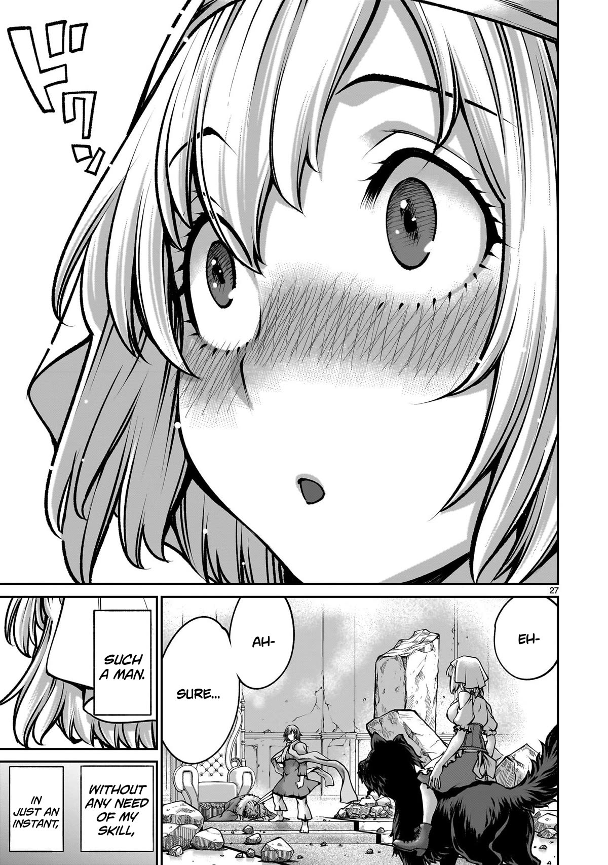 Her Strongest Ability Is Begging for Mercy, the Frustrating World Conquest Adventures of a Former Demon King Chapter 5 page 26 - Chapter 5: "Begging a Dog for Mercy"