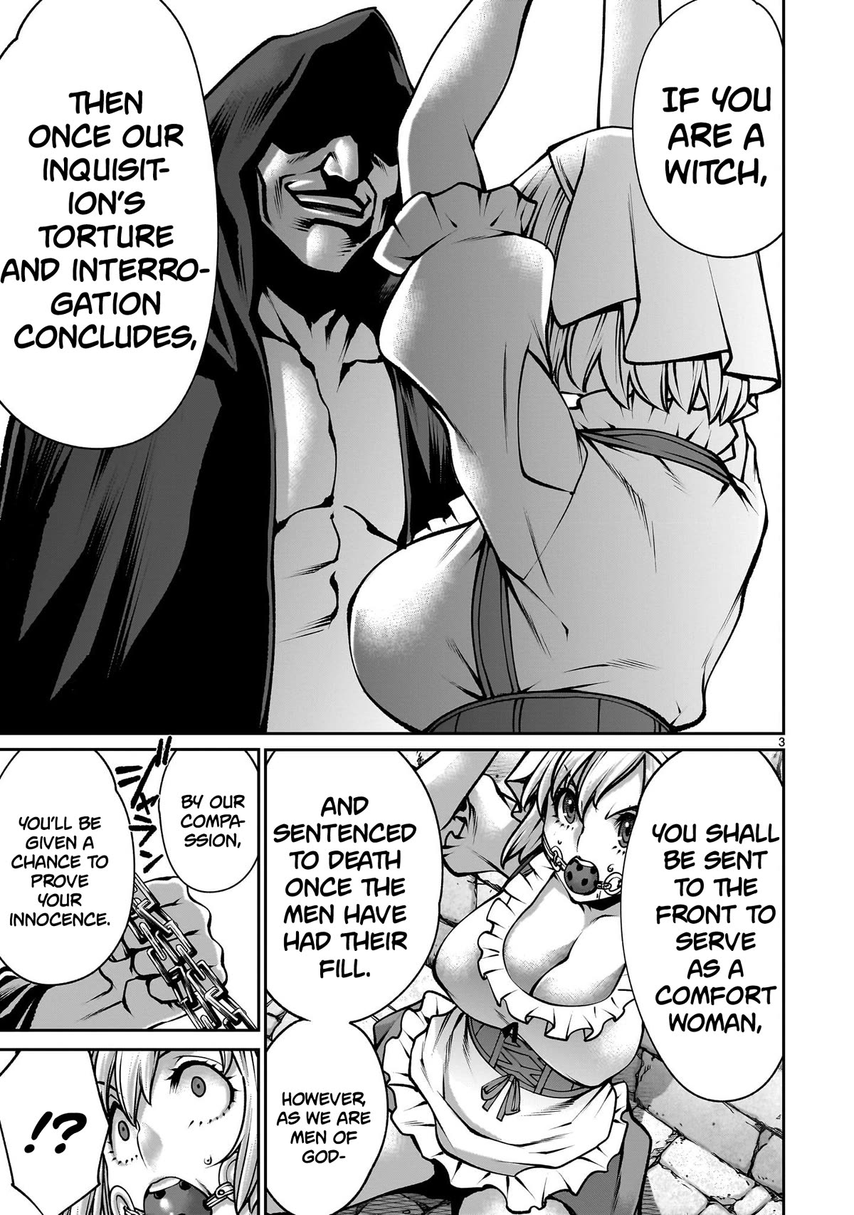 Her Strongest Ability Is Begging for Mercy, the Frustrating World Conquest Adventures of a Former Demon King Chapter 5 page 3 - Chapter 5: "Begging a Dog for Mercy"