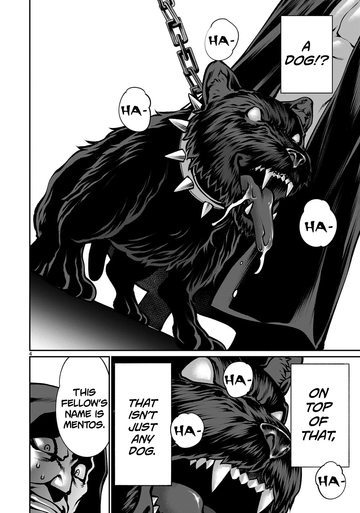 Her Strongest Ability Is Begging for Mercy, the Frustrating World Conquest Adventures of a Former Demon King Chapter 5 page 4 - Chapter 5: "Begging a Dog for Mercy"