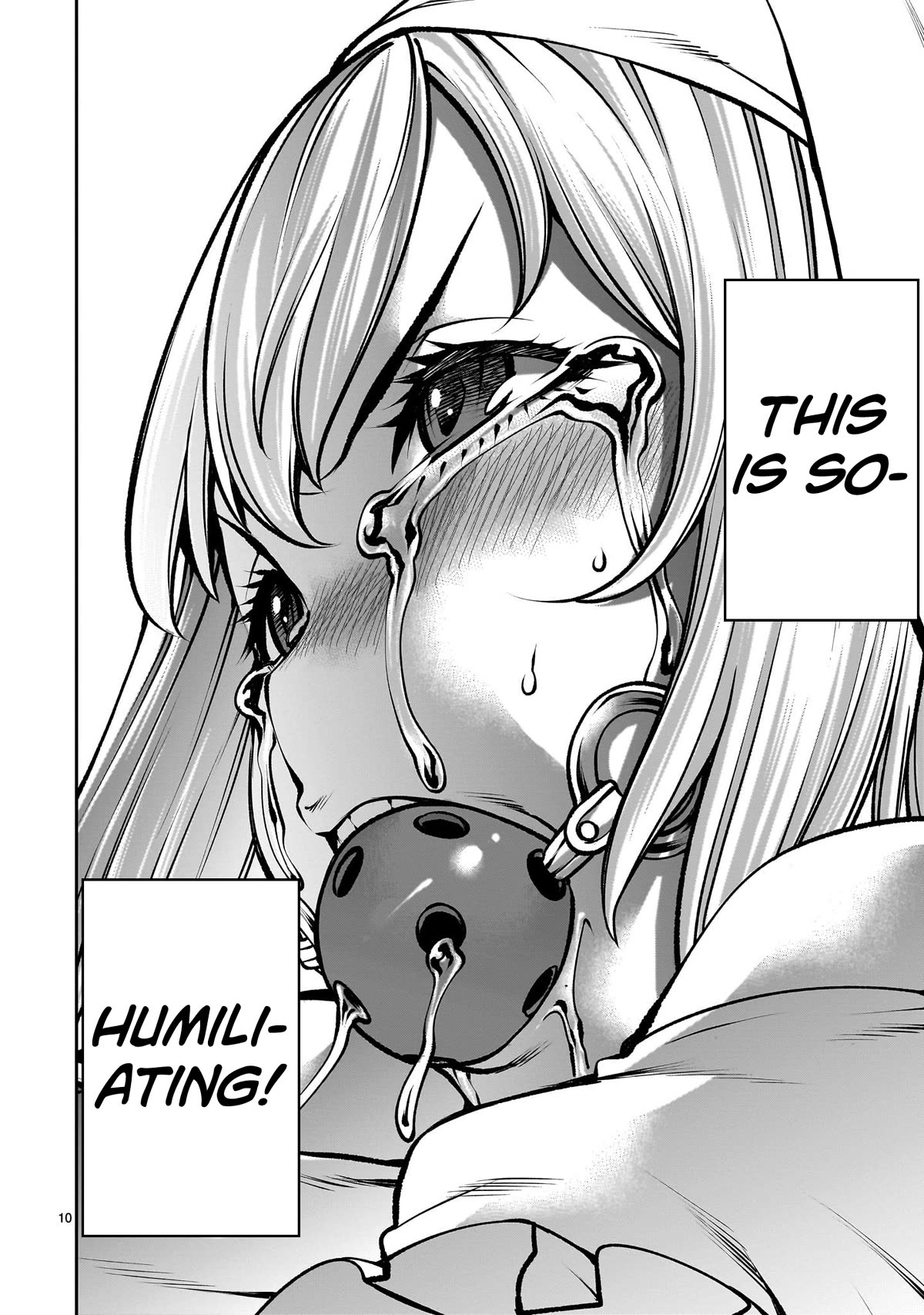 Her Strongest Ability Is Begging for Mercy, the Frustrating World Conquest Adventures of a Former Demon King Chapter 5 page 9 - Chapter 5: "Begging a Dog for Mercy"