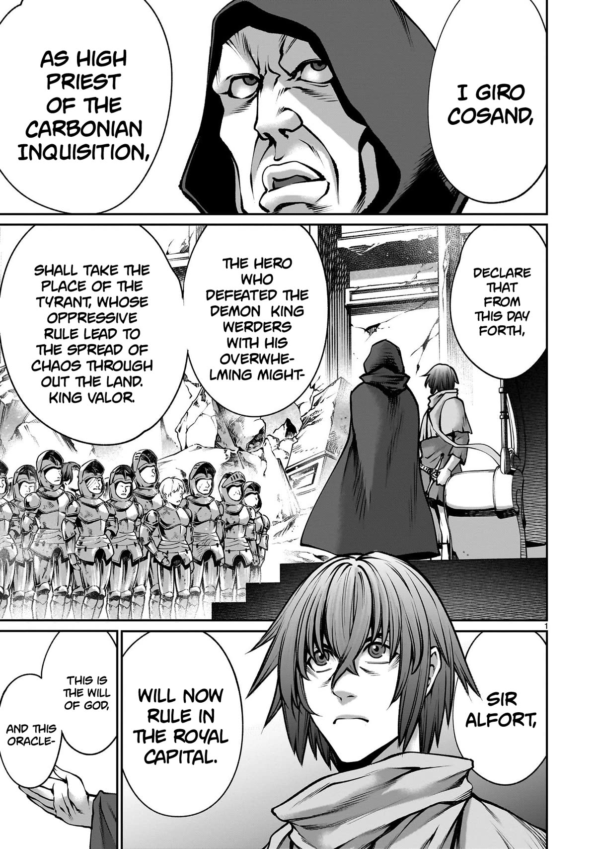 Her Strongest Ability Is Begging for Mercy, the Frustrating World Conquest Adventures of a Former Demon King Chapter 6 page 1 - Chapter 6: "Begging For Mercy is Invincible"