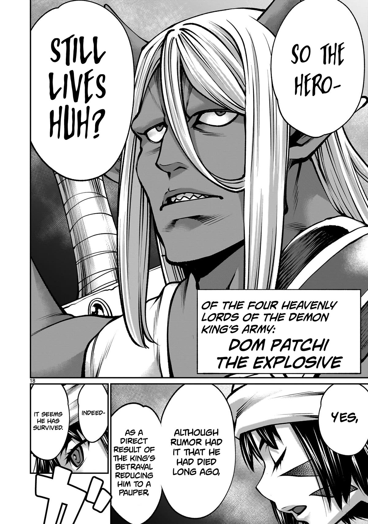 Her Strongest Ability Is Begging for Mercy, the Frustrating World Conquest Adventures of a Former Demon King Chapter 6 page 16 - Chapter 6: "Begging For Mercy is Invincible"