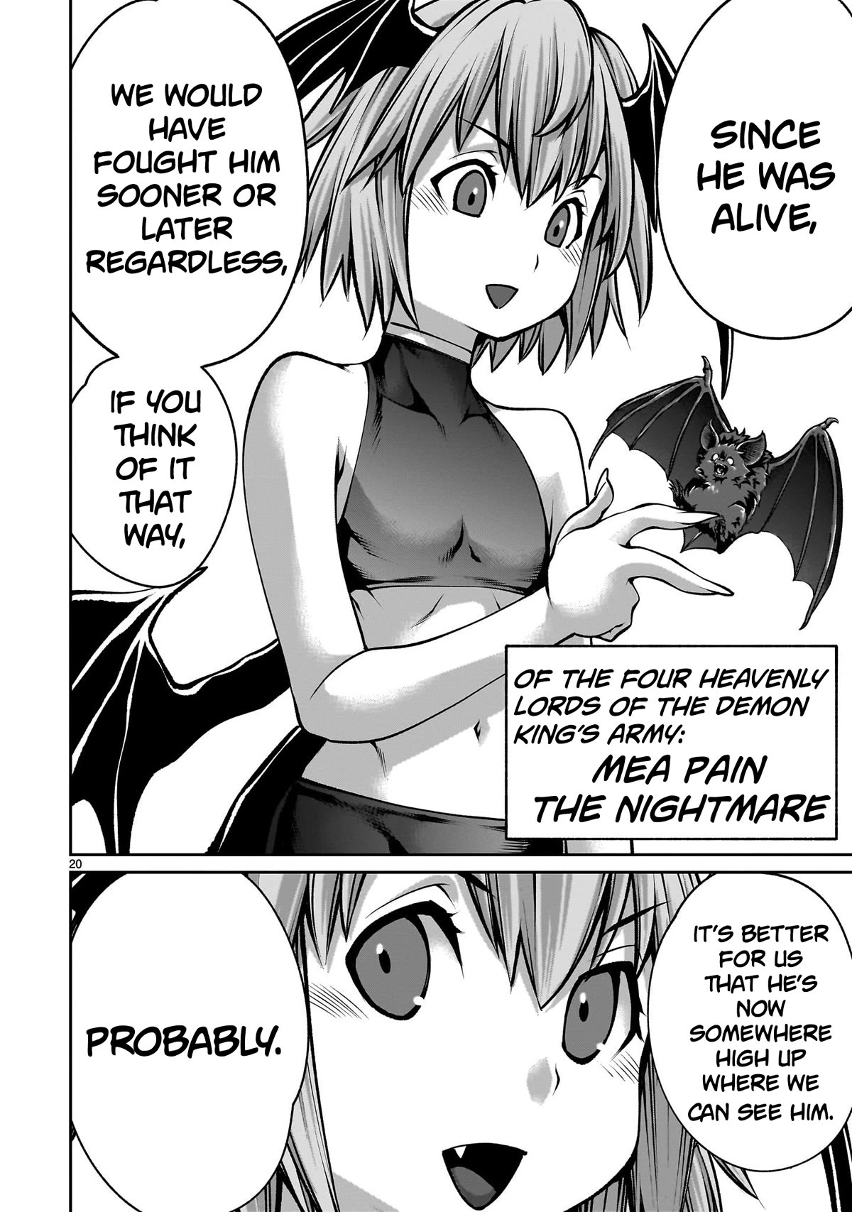 Her Strongest Ability Is Begging for Mercy, the Frustrating World Conquest Adventures of a Former Demon King Chapter 6 page 18 - Chapter 6: "Begging For Mercy is Invincible"