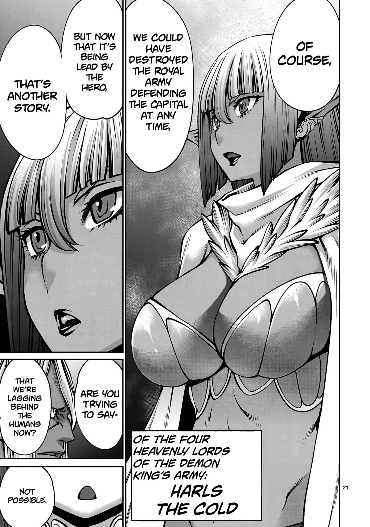 Her Strongest Ability Is Begging for Mercy, the Frustrating World Conquest Adventures of a Former Demon King Chapter 6 page 19 - Chapter 6: "Begging For Mercy is Invincible"