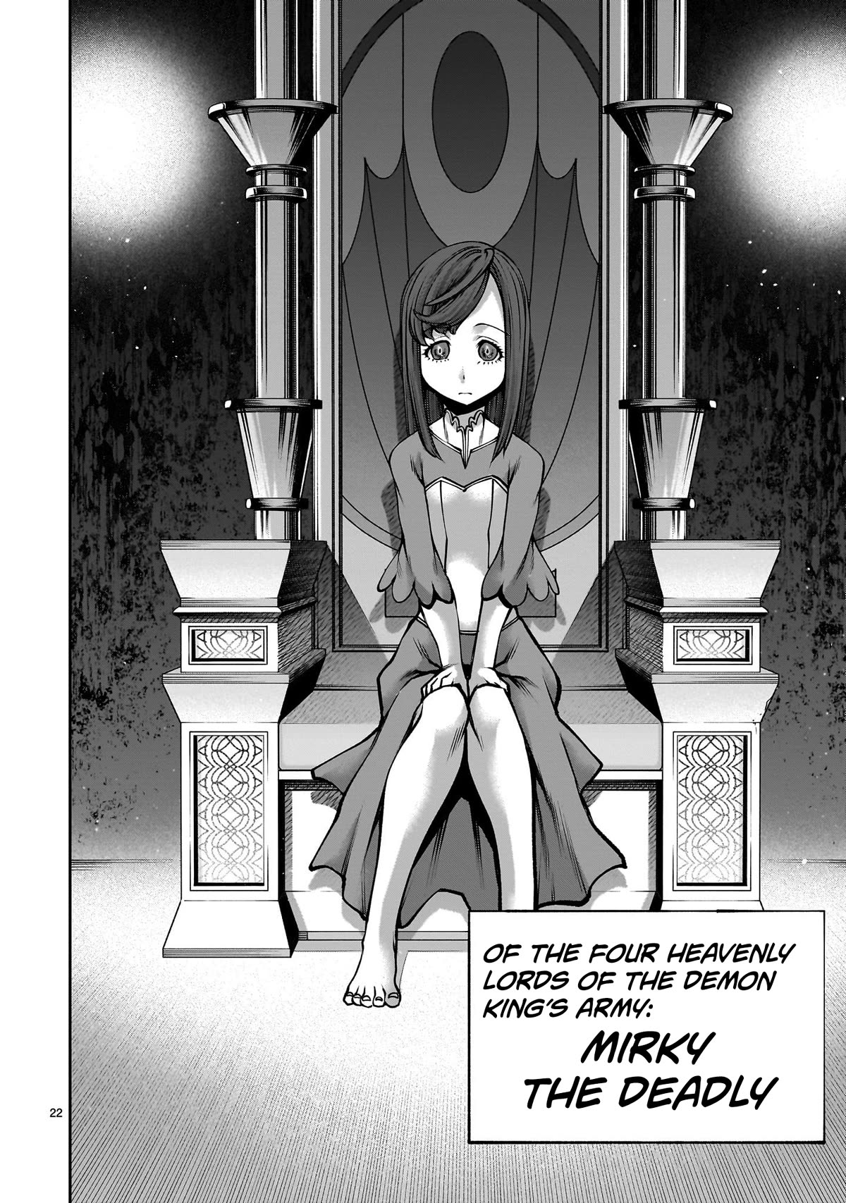 Her Strongest Ability Is Begging for Mercy, the Frustrating World Conquest Adventures of a Former Demon King Chapter 6 page 20 - Chapter 6: "Begging For Mercy is Invincible"