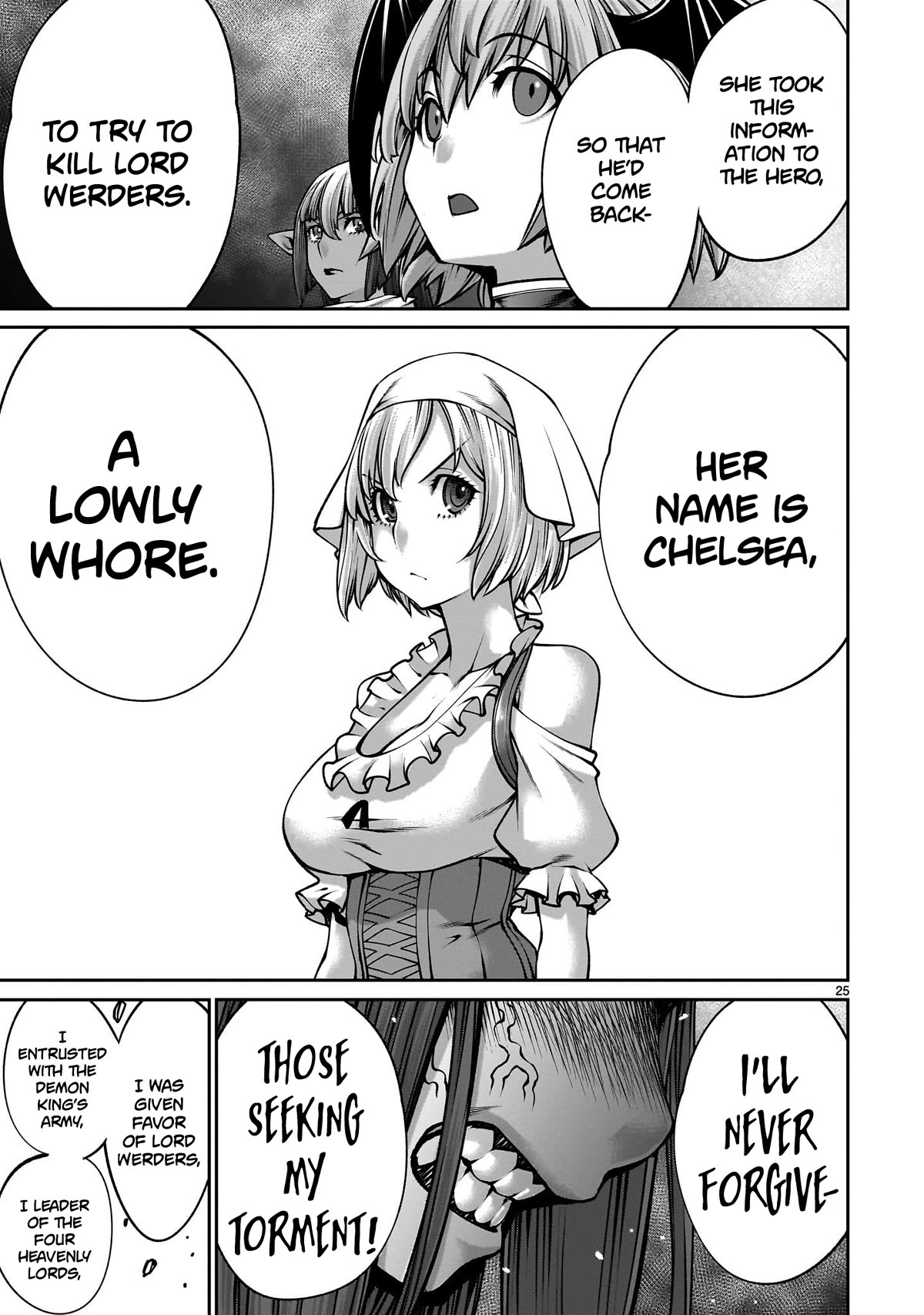 Her Strongest Ability Is Begging for Mercy, the Frustrating World Conquest Adventures of a Former Demon King Chapter 6 page 23 - Chapter 6: "Begging For Mercy is Invincible"