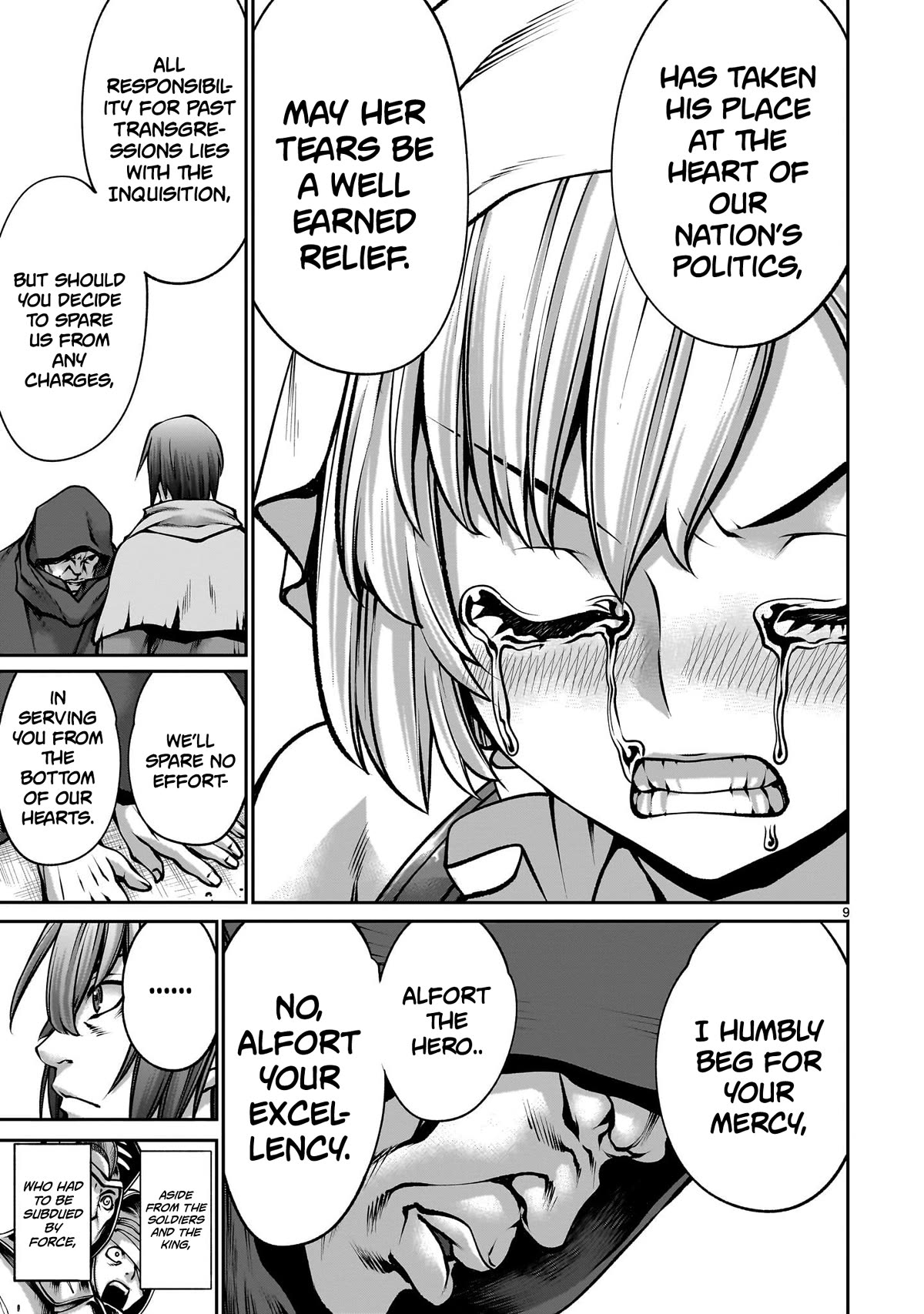 Her Strongest Ability Is Begging for Mercy, the Frustrating World Conquest Adventures of a Former Demon King Chapter 6 page 8 - Chapter 6: "Begging For Mercy is Invincible"