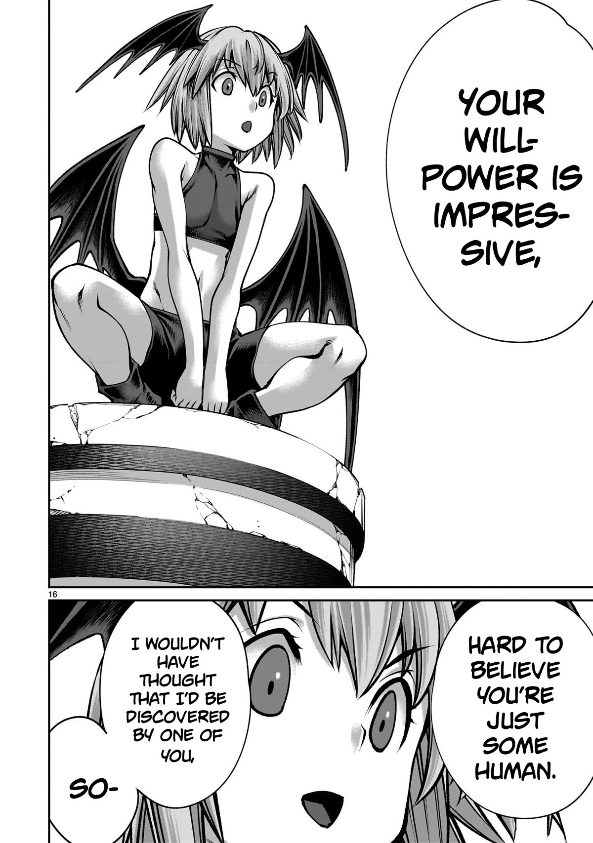 Her Strongest Ability Is Begging for Mercy, the Frustrating World Conquest Adventures of a Former Demon King Chapter 7 page 16 - Chapter 7: "Begging for Mercy in A Dream"