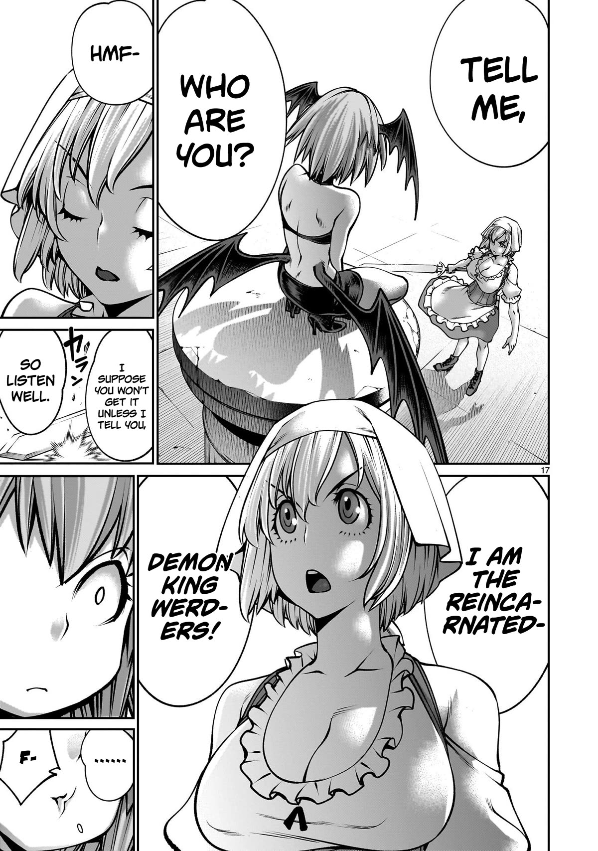 Her Strongest Ability Is Begging for Mercy, the Frustrating World Conquest Adventures of a Former Demon King Chapter 7 page 17 - Chapter 7: "Begging for Mercy in A Dream"