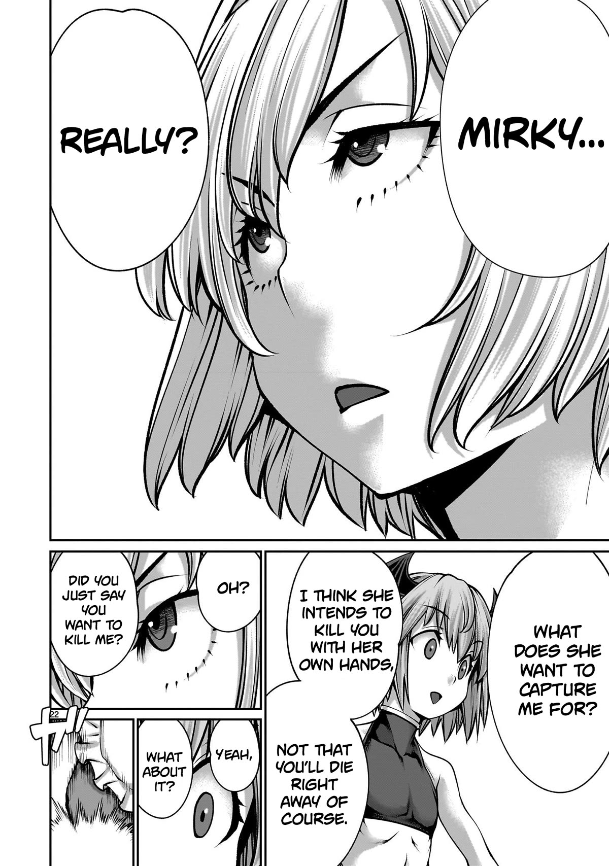 Her Strongest Ability Is Begging for Mercy, the Frustrating World Conquest Adventures of a Former Demon King Chapter 7 page 22 - Chapter 7: "Begging for Mercy in A Dream"