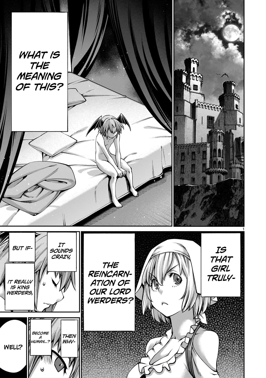 Her Strongest Ability Is Begging for Mercy, the Frustrating World Conquest Adventures of a Former Demon King Chapter 8 page 1 - Chapter 8: "Memory of Begging for Mercy"