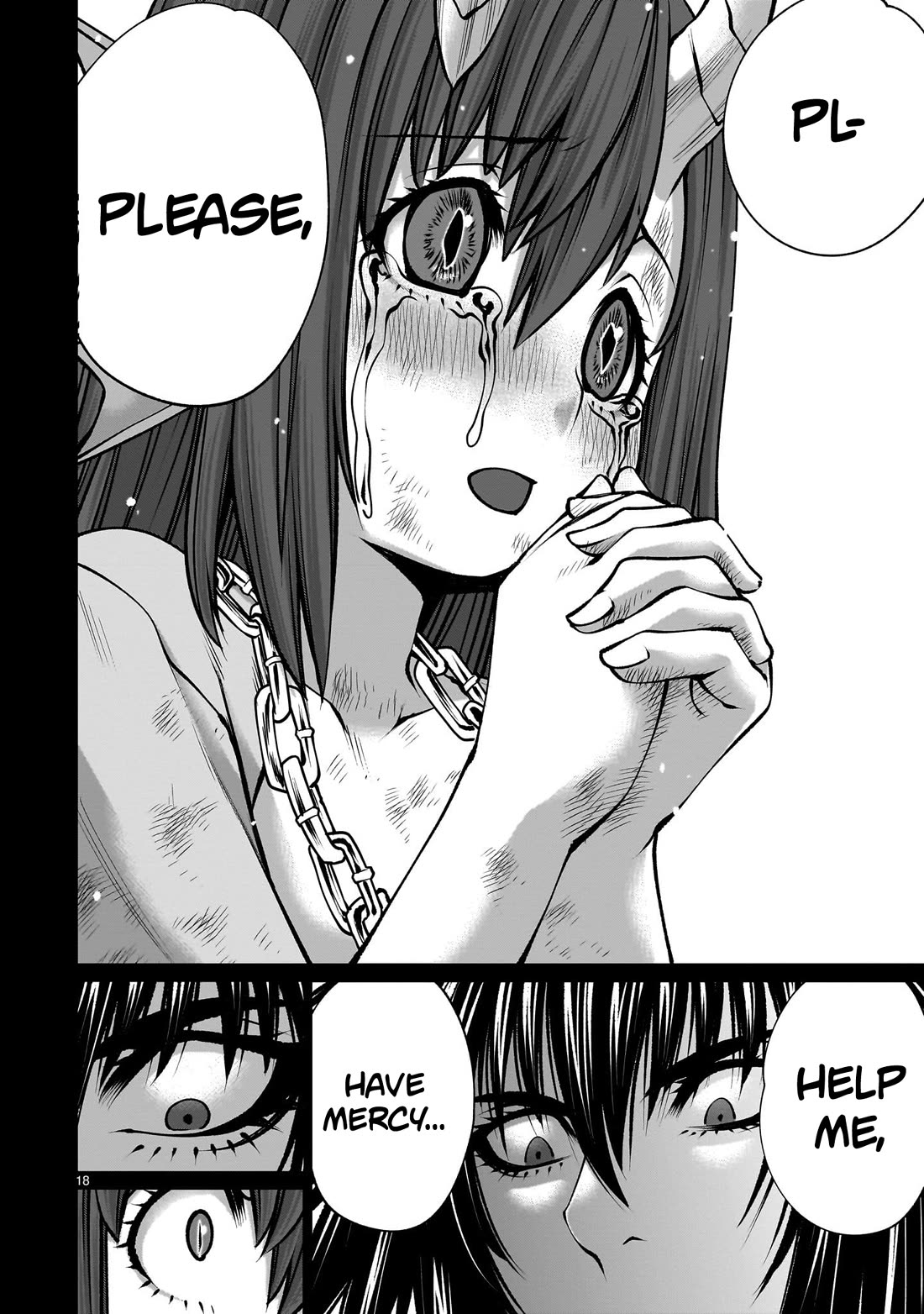 Her Strongest Ability Is Begging for Mercy, the Frustrating World Conquest Adventures of a Former Demon King Chapter 8 page 18 - Chapter 8: "Memory of Begging for Mercy"