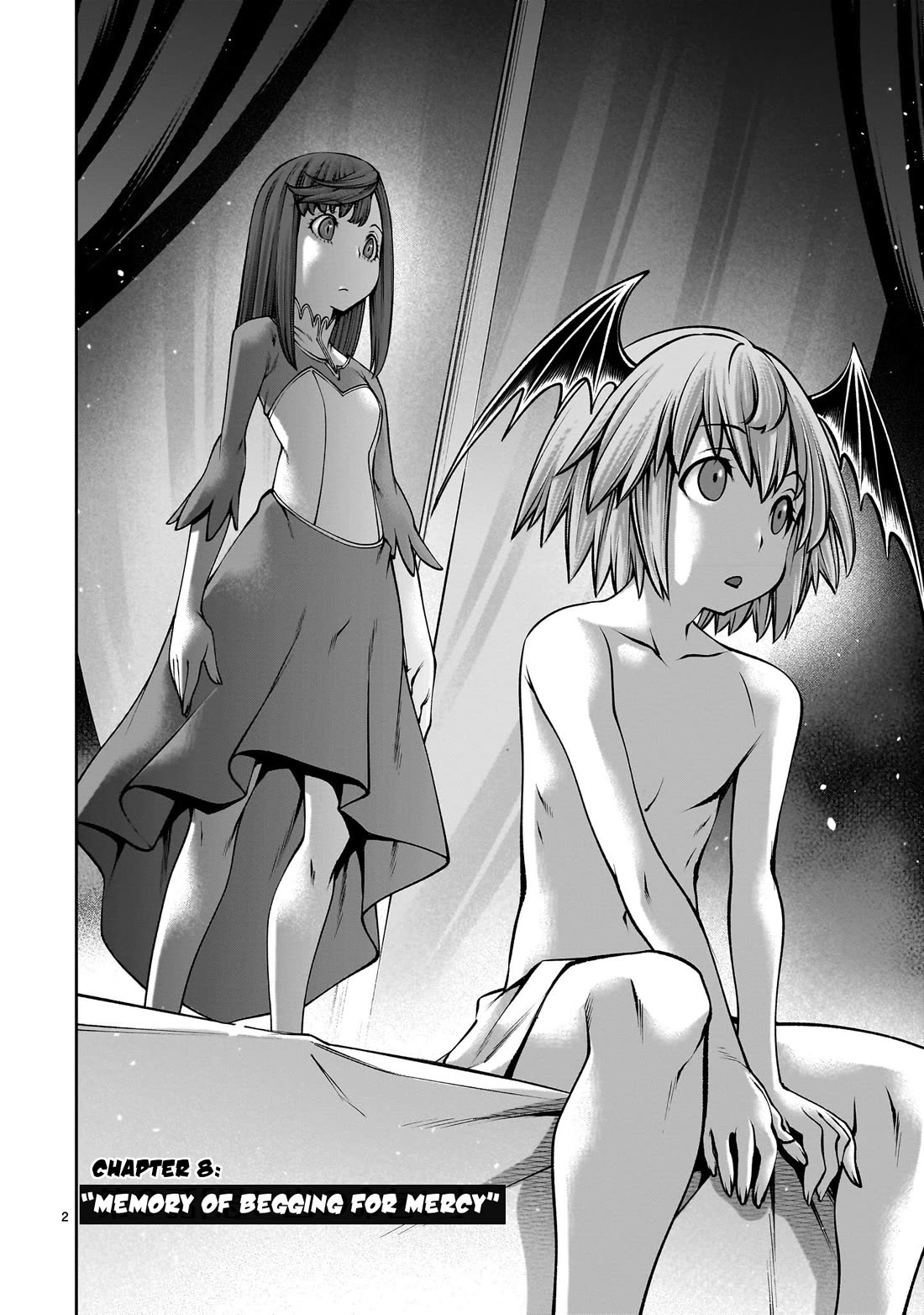 Her Strongest Ability Is Begging for Mercy, the Frustrating World Conquest Adventures of a Former Demon King Chapter 8 page 2 - Chapter 8: "Memory of Begging for Mercy"