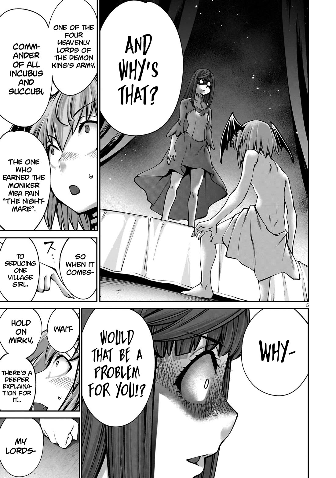 Her Strongest Ability Is Begging for Mercy, the Frustrating World Conquest Adventures of a Former Demon King Chapter 8 page 5 - Chapter 8: "Memory of Begging for Mercy"