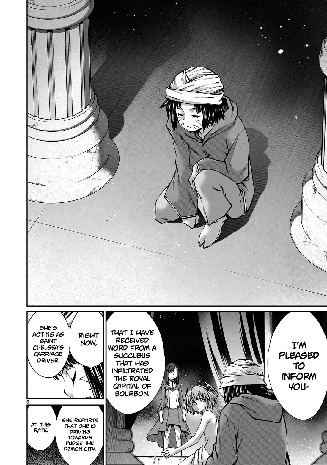 Her Strongest Ability Is Begging for Mercy, the Frustrating World Conquest Adventures of a Former Demon King Chapter 8 page 6 - Chapter 8: "Memory of Begging for Mercy"