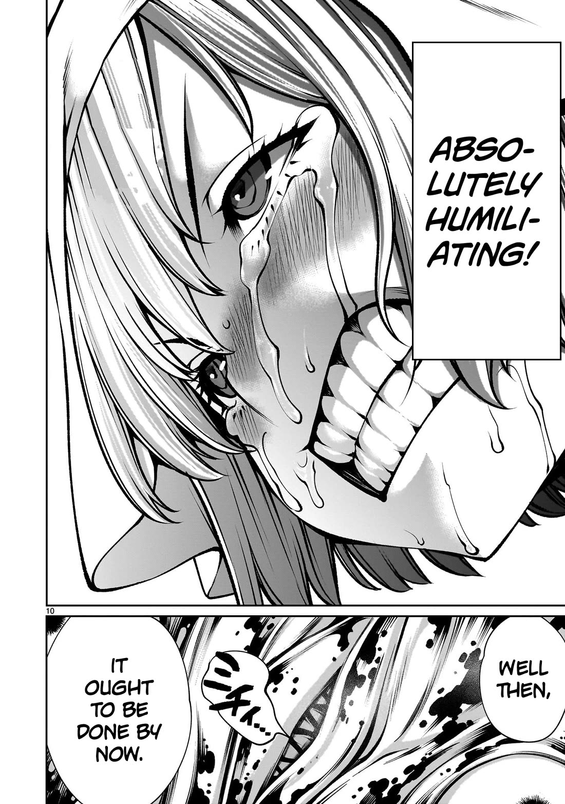 Her Strongest Ability Is Begging for Mercy, the Frustrating World Conquest Adventures of a Former Demon King Chapter 9 page 10 - Chapter 9: "Begging For Mercy From Tentacles"