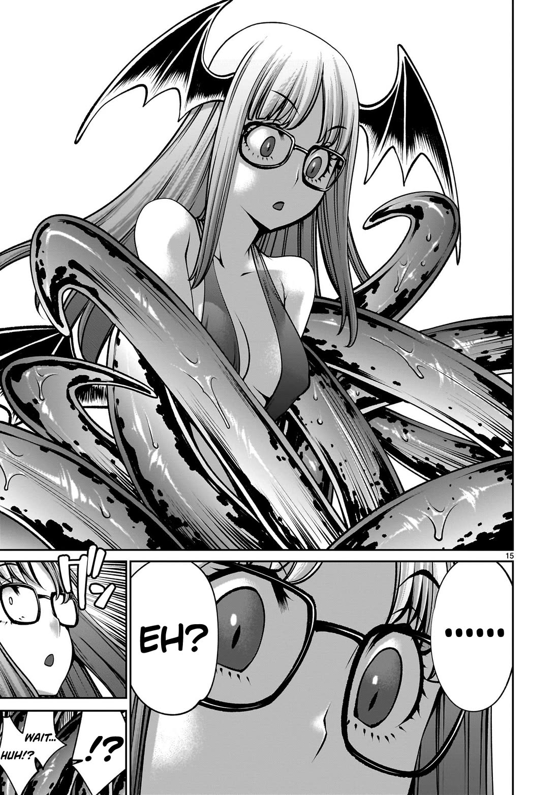 Her Strongest Ability Is Begging for Mercy, the Frustrating World Conquest Adventures of a Former Demon King Chapter 9 page 14 - Chapter 9: "Begging For Mercy From Tentacles"