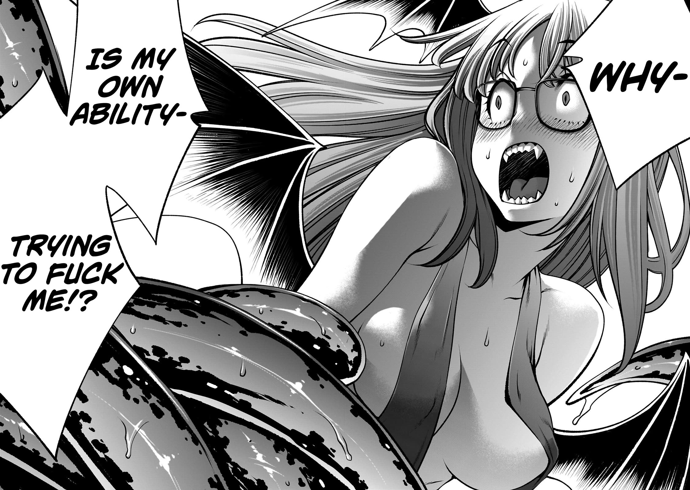 Her Strongest Ability Is Begging for Mercy, the Frustrating World Conquest Adventures of a Former Demon King Chapter 9 page 15 - Chapter 9: "Begging For Mercy From Tentacles"