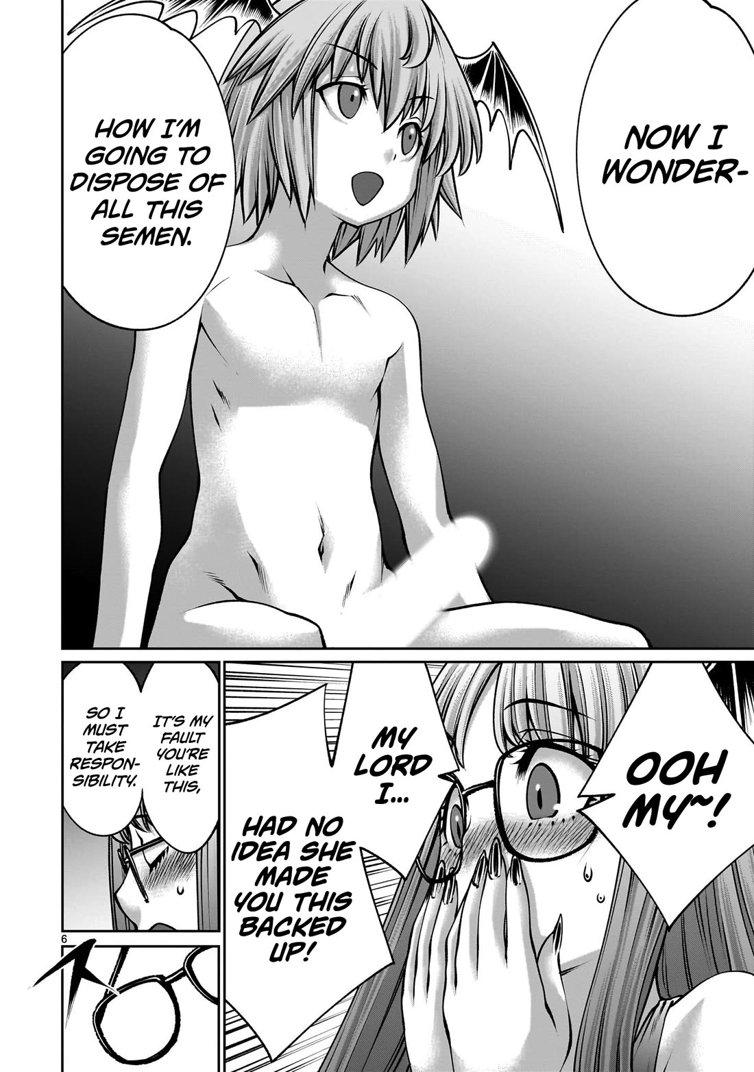 Her Strongest Ability Is Begging for Mercy, the Frustrating World Conquest Adventures of a Former Demon King Chapter 9 page 6 - Chapter 9: "Begging For Mercy From Tentacles"